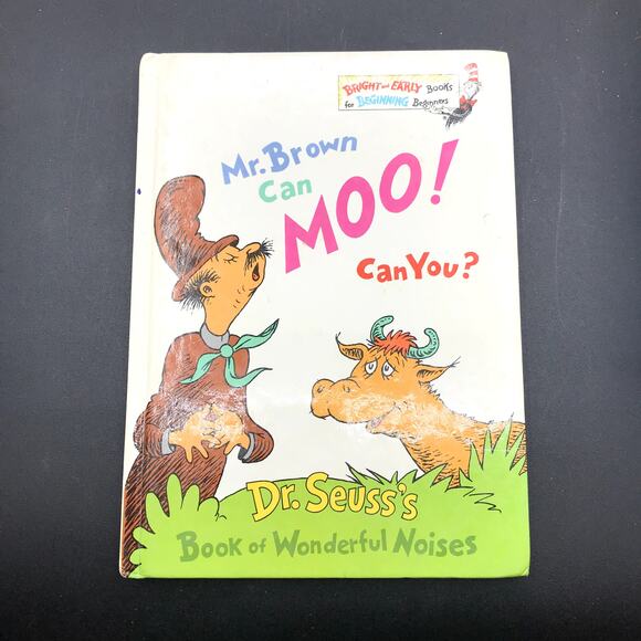 Vintage Dr. Seuss Easy Reader Books Set of 8 Green Eggs Hop on Pop Cat in Hat - Picture 5 of 9